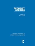 Cover: Security Studies: v. 1 - Routledge