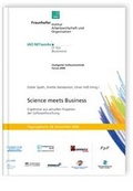 Cover: Science meets Business - Ergebnisse aus aktuellen Projekten der Softwareforschung. - Fraunhofer IRB Verlag