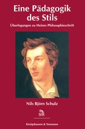 Cover: Eine P&auml;dagogik des Stils - K&ouml;nigshausen & Neumann