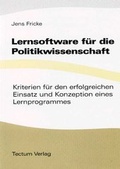 Cover: Lernsoftware f&uuml;r die Politikwissenschaft - Tectum Wissenschaftsverlag