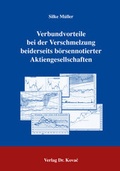 Abbildung von: Verbundvorteile bei der Verschmelzung beiderseits börsennotierter Aktiengesellschaften - Kovac, Dr. Verlag