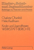 Cover: Kinder- und Jugendtheater - Peter Lang Verlag