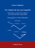 Cover: Vier Aufs&auml;tze f&uuml;r eine neue Linguistik - Kovac, Dr. Verlag