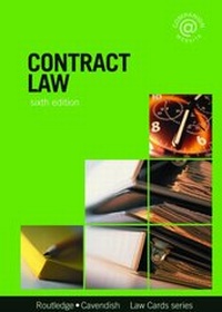 Abbildung von: Contract Lawcards 6/e - Routledge Cavendish