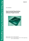 Cover: Goal-oriented Quantitative Software Project Control. - Fraunhofer IRB Verlag