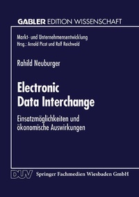 Enlarge image Cover: Electronic Data Interchange - Deutscher Universitätsverlag