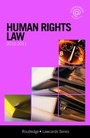 Cover: Human Rights Lawcards 2010-2011 - Routledge Cavendish