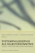 Cover: Systemphilosophie als Selbsterkenntnis - K&ouml;nigshausen & Neumann