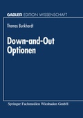 Cover: Down-and-Out Optionen - Deutscher Universit&auml;tsverlag