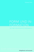 Cover: Form und In-formation - K&ouml;nigshausen & Neumann