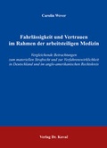Cover: Fahrl&auml;ssigkeit und Vertrauen im Rahmen der arbeitsteiligen Medizin - Kovac, Dr. Verlag