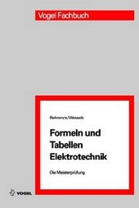 Enlarge image Cover: Formeln und Tabellen Elektrotechnik - Vogel Communications Group GmbH & Co. KG