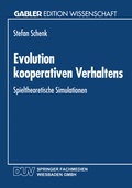 Cover: Evolution kooperativen Verhaltens - Deutscher Universit&auml;tsverlag