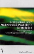 Cover: Prolegomena einer Medizinischen Psychologie der Hoffnung - K&ouml;nigshausen & Neumann