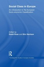 Cover: Social Class in Europe - Routledge