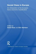 Cover: Social Class in Europe - Routledge