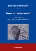 Cover: Lernen im Physikunterricht - Kovac, Dr. Verlag