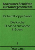 Cover: Die Kirche St. Maria zur Wiese in Soest - Peter Lang Verlag