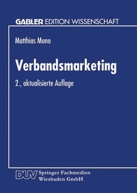 Enlarge image Cover: Verbandsmarketing - Deutscher Universitätsverlag