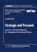 Cover: Strategie und Personal - Deutscher Universit&auml;tsverlag
