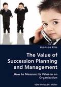 Cover: The Value of Succession Planning and Management - VDM Verlag Dr. M&uuml;ller