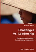Cover: Challenges Vs. Leadership- Perceptions of Insiders from Chinese Universities - VDM Verlag Dr. Mueller E.K.