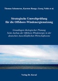 Bild: Strategische Umweltprüfung für die Offshore-Windenergienutzung - Kovac, Dr. Verlag