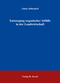 Bild: Entsorgung organischer Abfälle in der Landwirtschaft - Kovac, Dr. Verlag