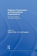 Cover: Regional Cooperation and International Organizations - Routledge