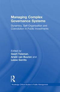 Enlarge image Cover: Managing Complex Governance Systems - Routledge
