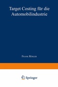 Cover: Target Costing f&uuml;r die Automobilindustrie - Deutscher Universit&auml;tsverlag