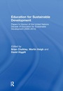 Cover: Education for Sustainable Development - Routledge