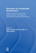 Cover: Education for Sustainable Development - Routledge