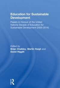 Enlarge image Cover: Education for Sustainable Development - Routledge