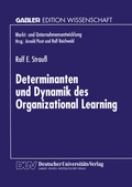 Cover: Determinanten und Dynamik des Organizational Learning - Deutscher Universit&auml;tsverlag