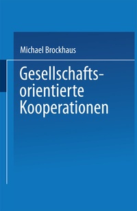 Abbildung von: Gesellschaftsorientierte Kooperationen - Deutscher Universitätsverlag