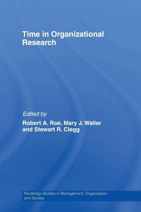 Enlarge image Cover: Time in Organizational Research - Routledge