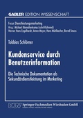Cover: Kundenservice durch Benutzerinformation - Deutscher Universit&auml;tsverlag