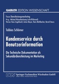 Cover: Kundenservice durch Benutzerinformation - Deutscher Universit&auml;tsverlag