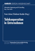 Cover: Telekooperation in Unternehmen - Springer Gabler