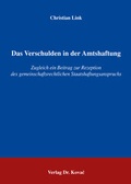 Bild: Das Verschulden in der Amtshaftung - Kovac, Dr. Verlag