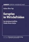 Bild: Korruption im Wirtschaftsleben - Deutscher Universit&auml;tsverlag
