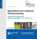 Cover: Baurechtliche und -technische Themensammlung. Hefte 1-4. - Fraunhofer IRB Verlag