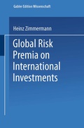 Cover: Global Risk Premia on International Investments - Deutscher Universit&auml;tsverlag