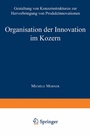 Cover: Organisation der Innovation im Konzern - Deutscher Universitätsverlag
