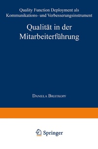 Abbildung von: Qualität in der Mitarbeiterführung - Deutscher Universitätsverlag