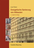 Cover: Energetische Sanierung von Altbauten - Fraunhofer IRB Verlag