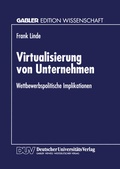 Cover: Virtualisierung von Unternehmen - Deutscher Universit&auml;tsverlag