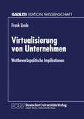 Cover: Virtualisierung von Unternehmen - Deutscher Universit&auml;tsverlag