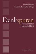 Cover: Denkspuren - K&ouml;nigshausen & Neumann